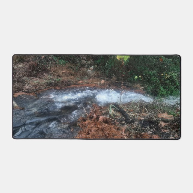 Water Way  Desk Mat (Front)