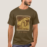 Water Wheel Duck Pond Vintage Personalised