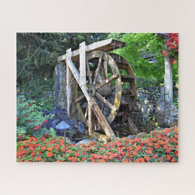 Water Wheel Jigsaw Puzzle (Horizontal)