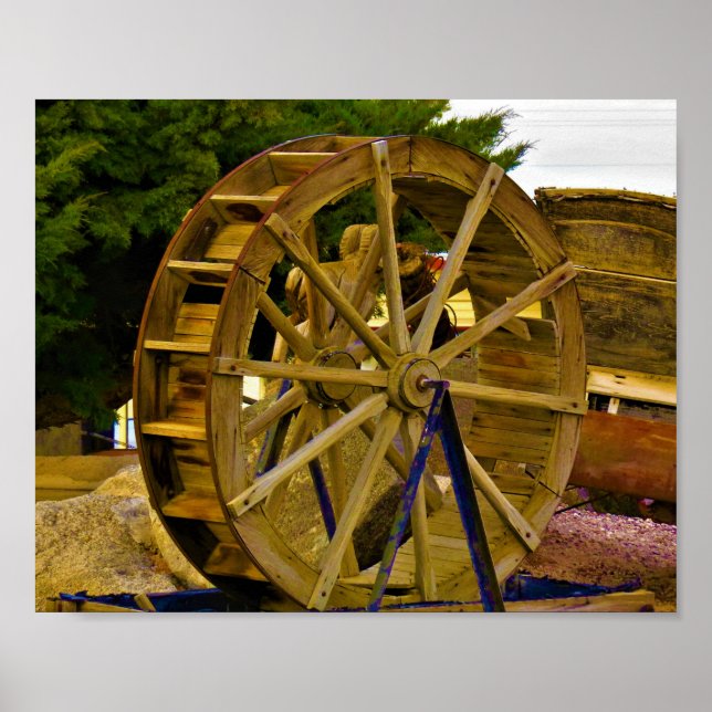 Water Wheel Poster (Front)
