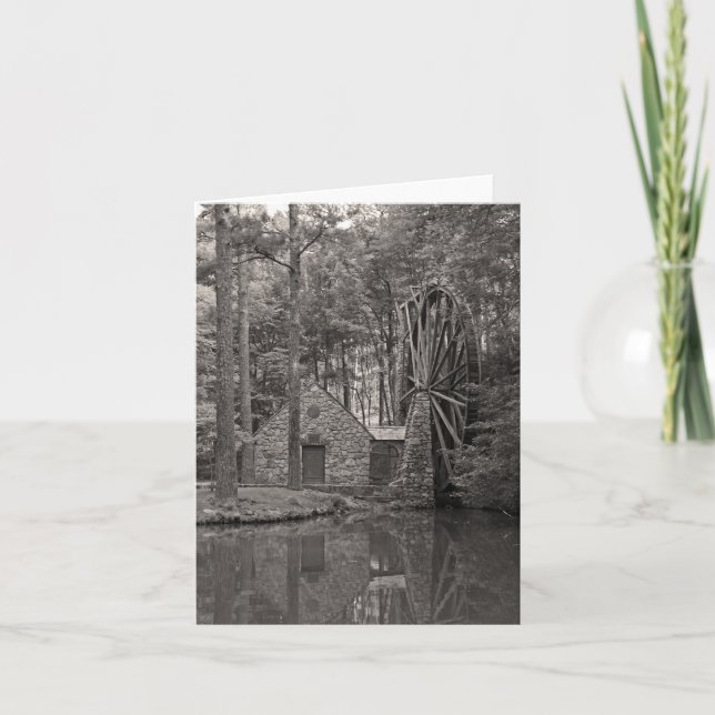 Water wheel/w card (Front)