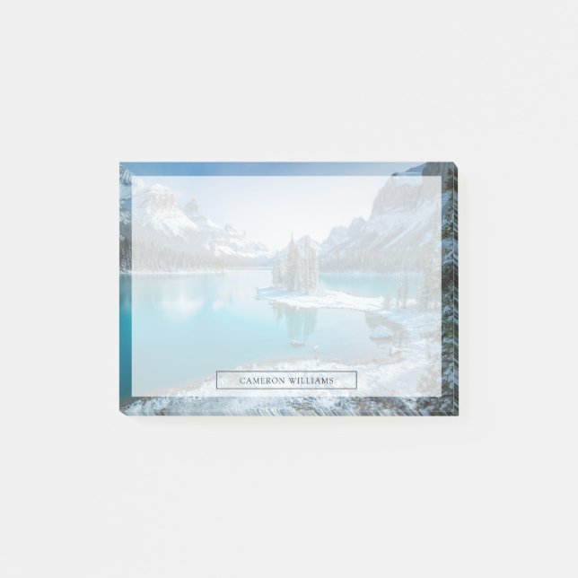 Water | Winter Jasper National Park, Canada Post-it Notes (Front)
