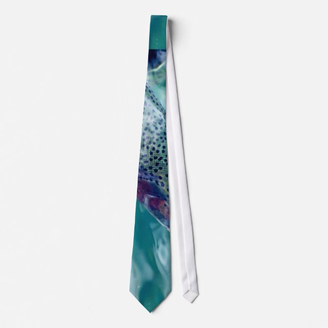 Water with Trout fish Tie (Front)