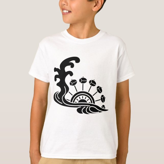 Water with waterwheel T-Shirt (Front)