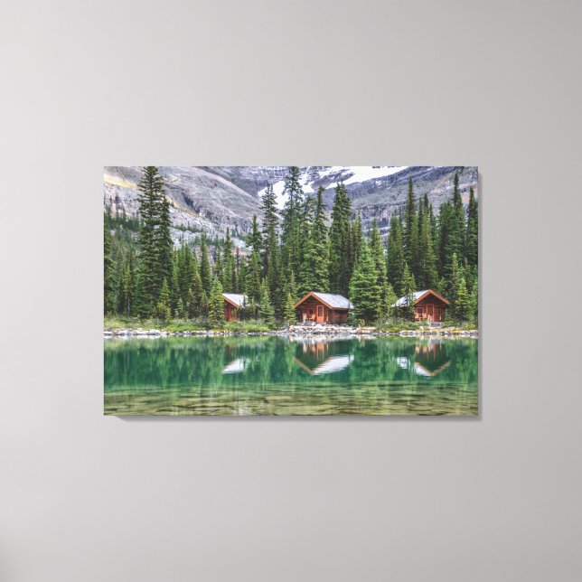 Water | Yoho National Park Canada Canvas Print (Front)