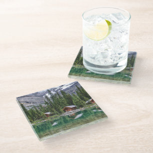 Water Yoho National Park Canada Glass Coaster