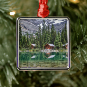 Water Yoho National Park Canada Metal Tree Decoration