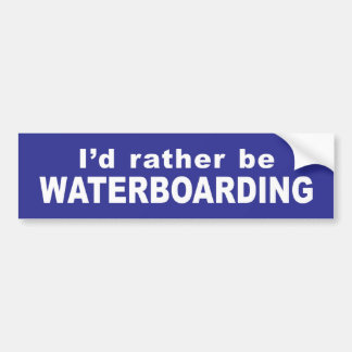 Waterboard Bumper Sticker