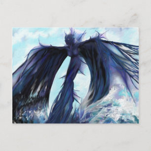 Waterborn (closeup) - postcard