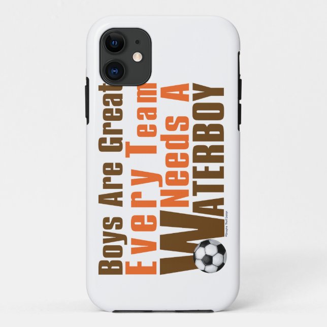 Waterboy Soccer Case-Mate iPhone Case (Back)
