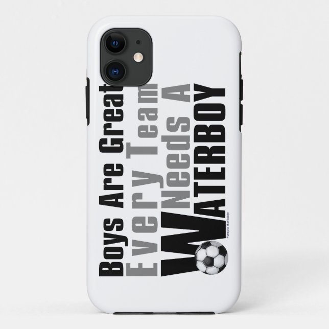 Waterboy Soccer Case-Mate iPhone Case (Back)