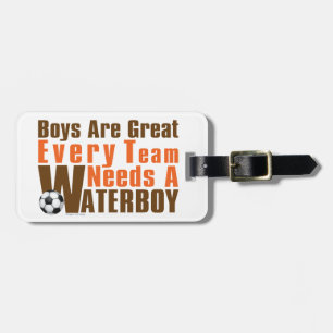Waterboy Soccer Luggage Tag