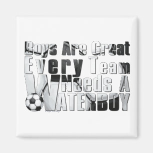 Waterboy Soccer Magnet