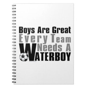 Waterboy Soccer Notebook