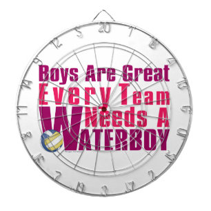 Waterboy Volleyball in Pink Dartboard