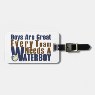 Waterboy Vollyball in Blue Luggage Tag