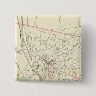Waterbury 15 Cm Square Badge