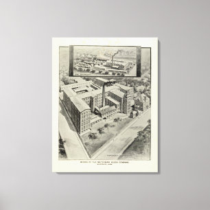 Waterbury Clock Co Canvas Print