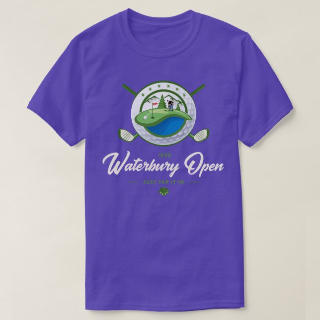 Waterbury Open 1996 Happy Gilmore Version T-Shirt (Design Front)