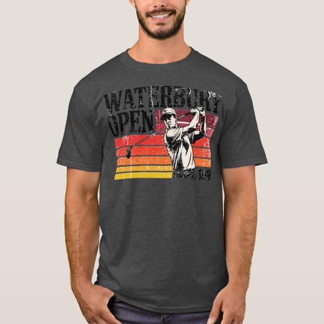 Waterbury Open Happy Gilmore Inspired Retro Style T-Shirt (Front)