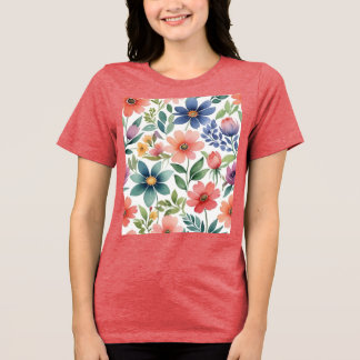 watercolo Tri-Blend shirt