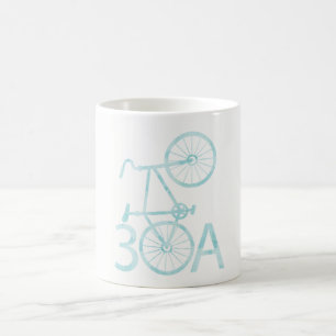 Watercolor 30A with Bike Mug