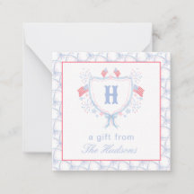 Watercolor 4th of July Fireworks Monogram Crest