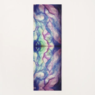 Watercolor Abstract Art Yoga Mat