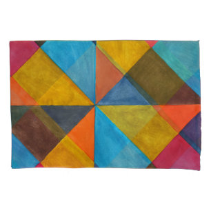 Watercolor abstract creative design. pillowcase