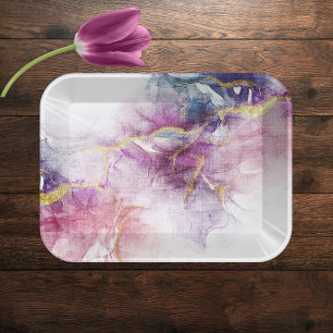 Watercolor Abstract Decoupage Tissue Paper