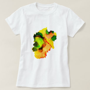 watercolor abstract oyster shells T-Shirt