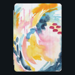 Watercolor Abstract Painting Custom iPad Cover<br><div class="desc">Protect your iPad with this unique watercolor art case. This design features a beautiful hand-painted watercolor abstract art. If you want to add custom text,  click the "Edit Design" button. ©2020 Eun Mi Kim</div>