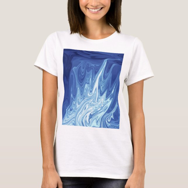 Watercolor abstract pattern T-Shirt (Front)