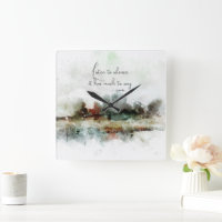 Watercolor Abstract Rumi Quote Gift 