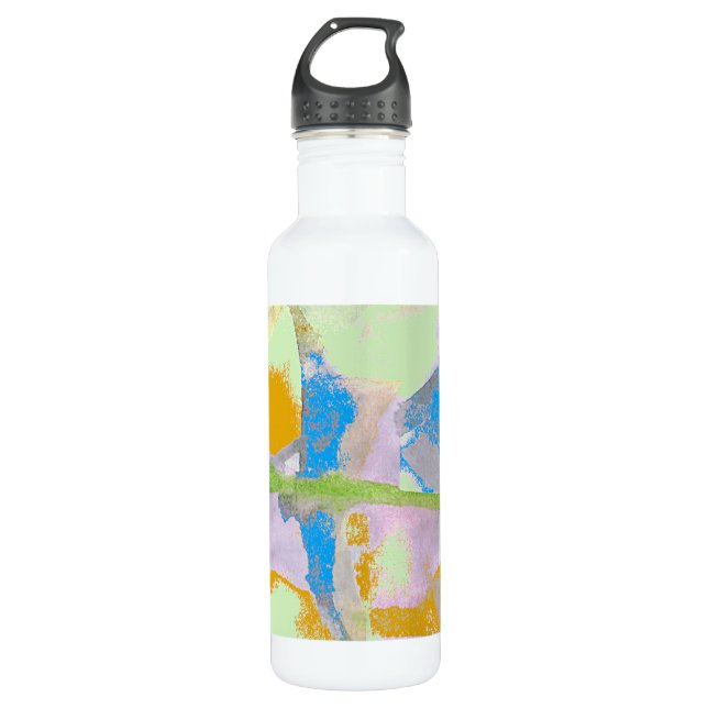 Watercolor Abstraction 710 Ml Water Bottle (Front)