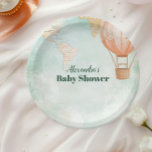 Watercolor Adventure Awaits Gender Baby Shower Paper Plate<br><div class="desc">Bring a playful and adventurous touch to your baby shower with the "Let the Adventure Begin" Paper Plates. These charming plates feature a delightful, nature-inspired design with whimsical illustrations of animals, trees, and soft pastel colours. Perfect for serving food, cake, or snacks, they add a fun and coordinated look to...</div>