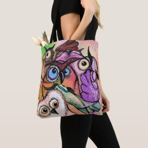Watercolor - African Beauty - Painting Art Modern  Tote Bag