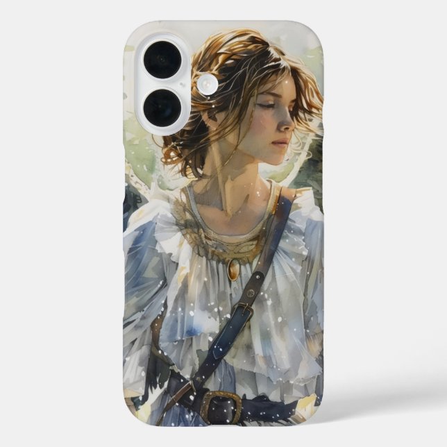 Watercolor Angel Girl Case-Mate iPhone Case (Back)