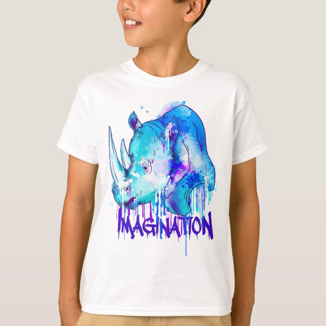 Watercolor animal series T-Shirt (Front)