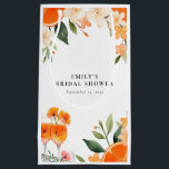 Watercolor Aperol Spritz Bridal Shower Small Gift Bag<br><div class="desc">Watercolor Aperol Spritz Bridal Shower Small Gift Bag</div>