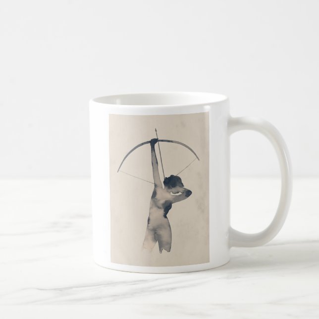 Watercolor Archeress Coffee Mug (Right)