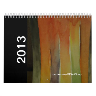 Watercolor Art 2013 Calendar