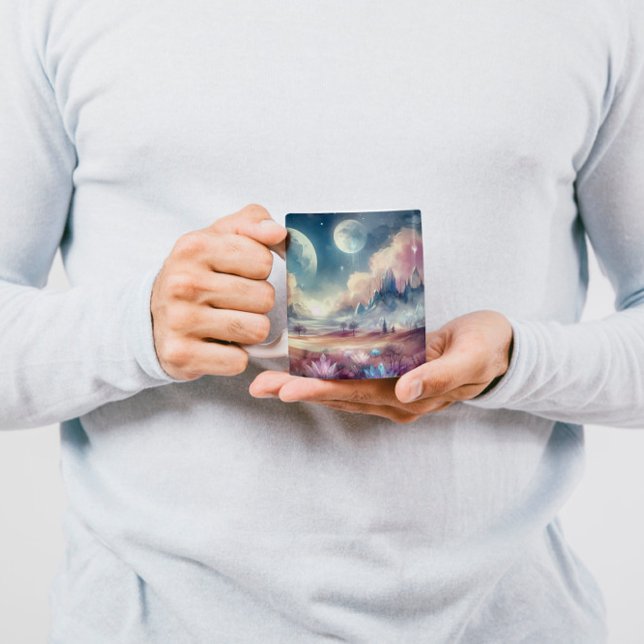 Watercolor Art Cup — "Liquid Dreams" (Creator Uploaded)