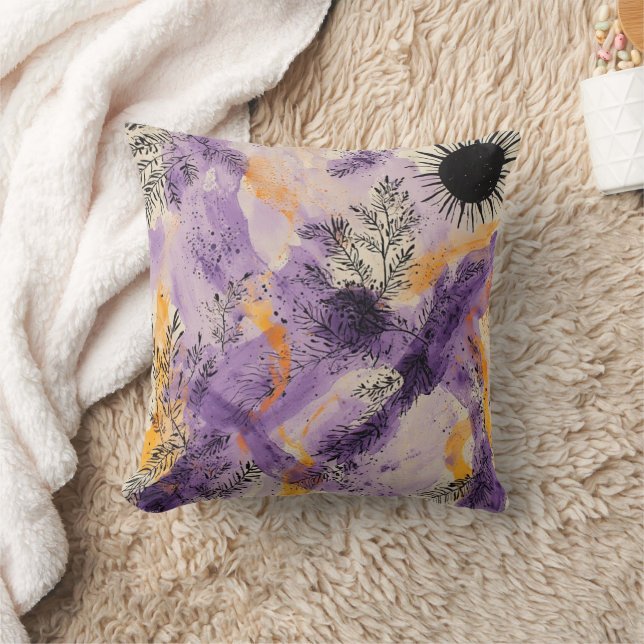 watercolor art cushion (Blanket)