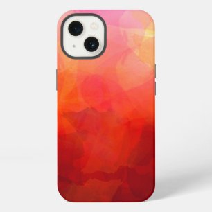 Watercolor Art in Reds, Orange and Yellow iPhone 13 Case