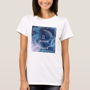 Watercolor Astrology - Gemini T-Shirt
