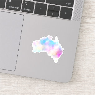 Watercolor Australia Sticker