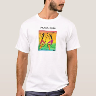 Watercolor Awesome Kenya African Art Drumming T-Shirt