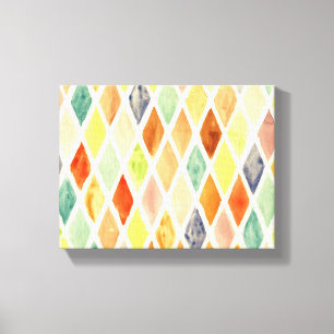 Watercolor background canvas print