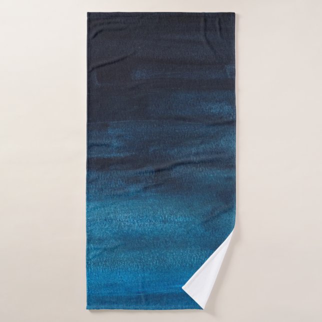 Watercolor background design bath towel (Bath Towel)